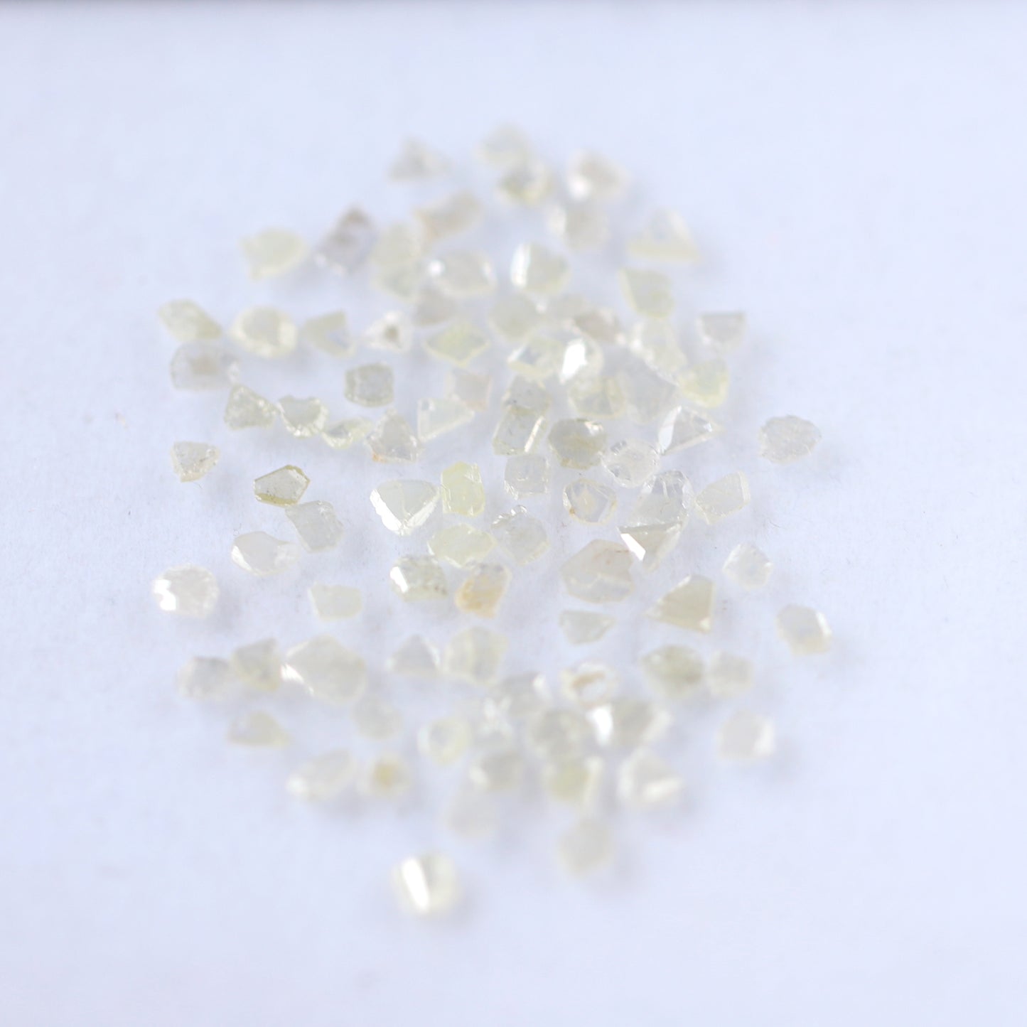 Gray Polki Slice 5.74 Ct Loose Diamonds | 3–5 mm Natural Salt & Pepper Diamond Lot For Wedding Jewelry