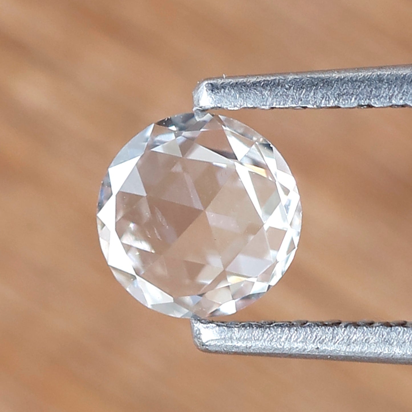 0.28 CT Round Shape Loose Natural Diamond, 5 x 5 mm Earth Mined Rose cut Diamond For Making Bridal Ring