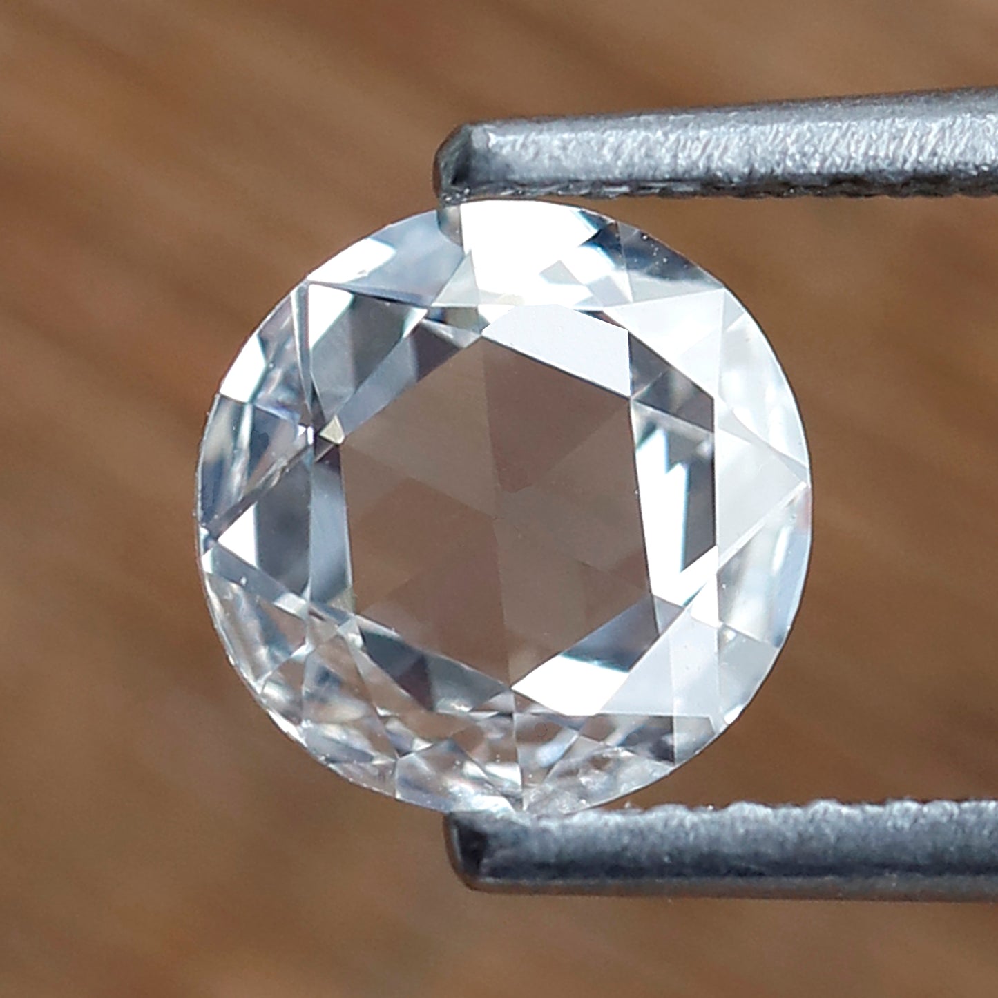 0.64 CT Round Rose cut Diamond | 6.50 x 6.50 mm Natural FG color VS Clarity Loose Diamond For Birthday Gift