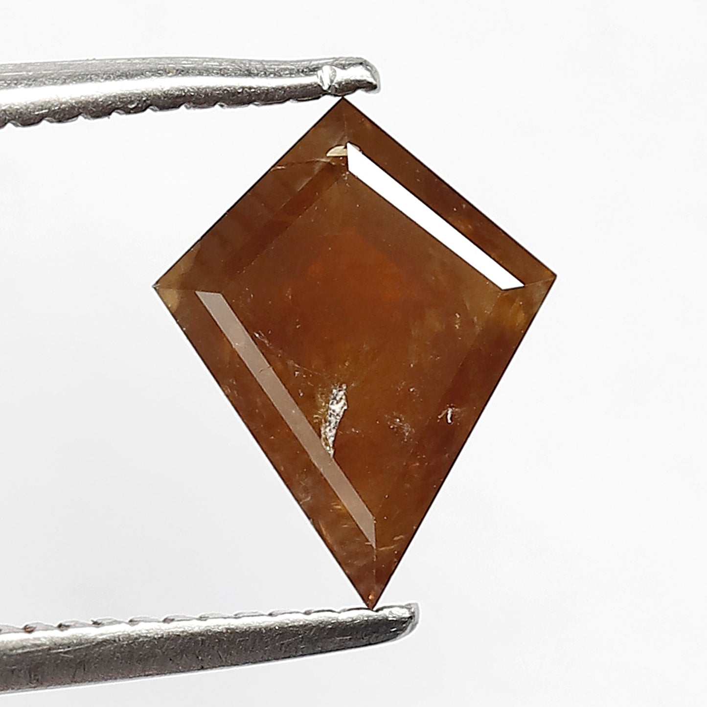 1.14 CT Kite Shape Natural loose Diamond, 9 mm salt and pepper for bezel Ring