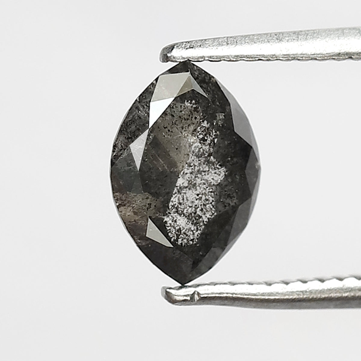0.94 CT 7.90 MM Marquise Shape Grey Black Color Diamond Loose Natural Diamond wedding gift for her