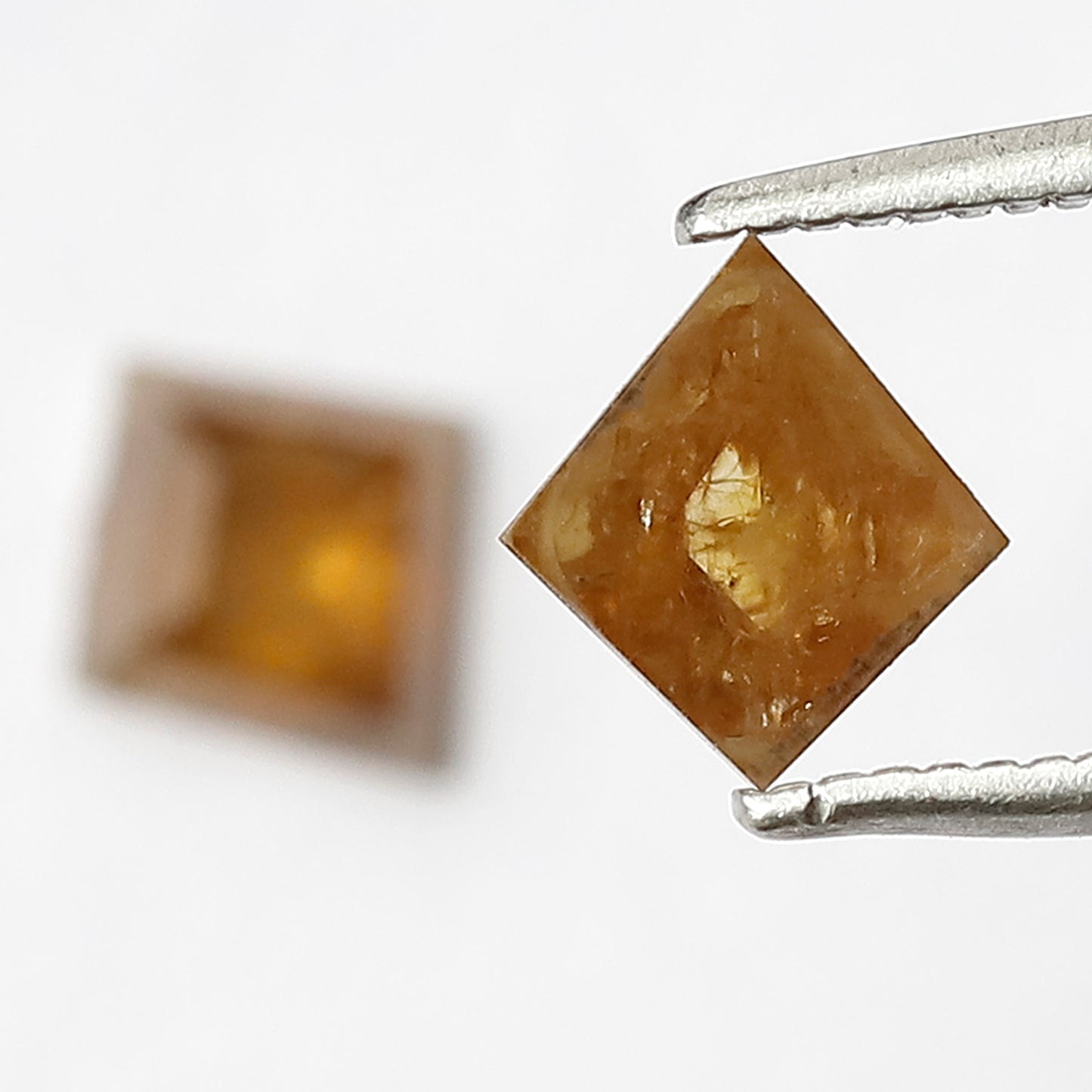 1.11 CT pair of Stunning Kite shape 7 mm Champagne color perfect for Earring set