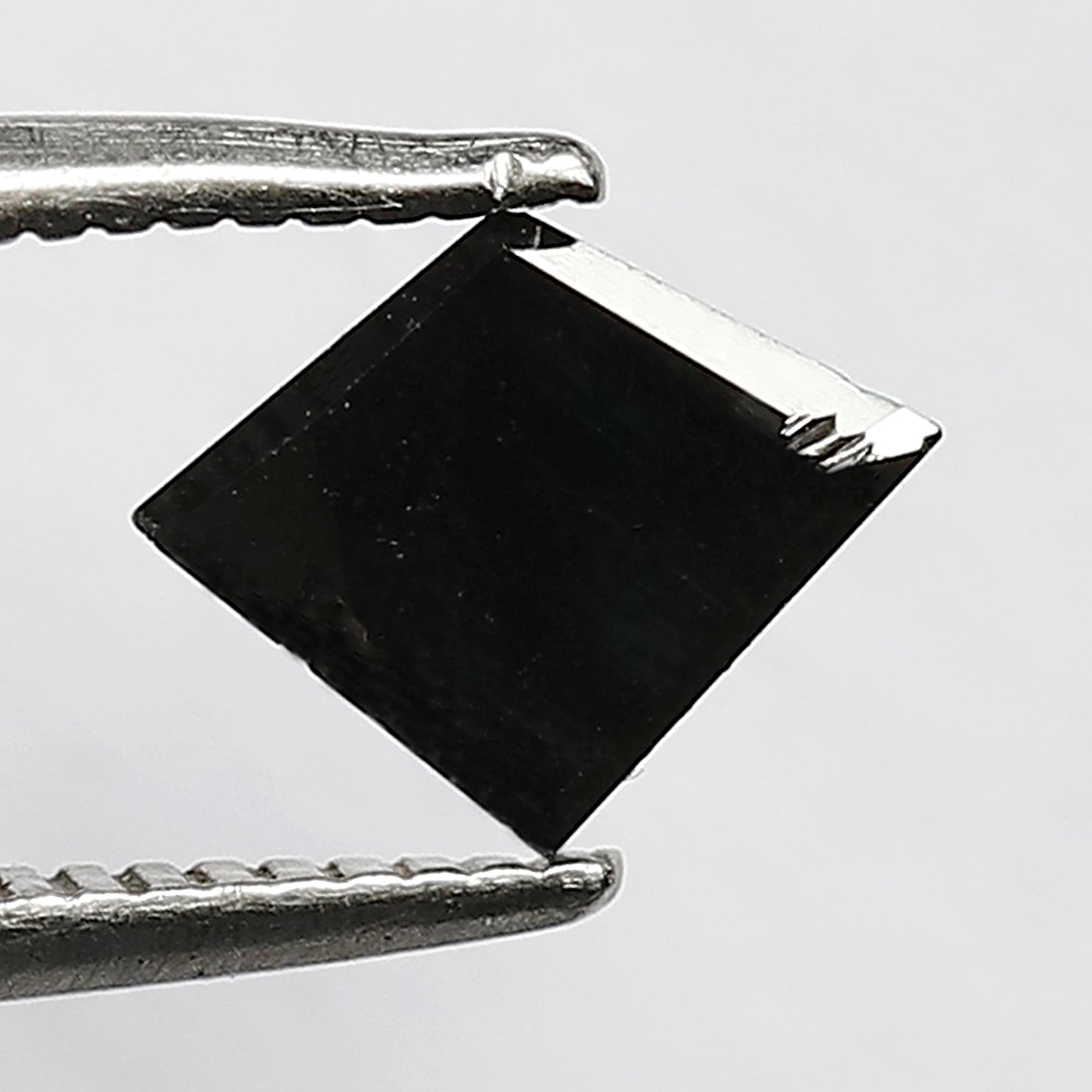 0.54 CT Jet Black Antique Kite Shape Black To Jewelry, Vintage Ring, Black Diamond Ring