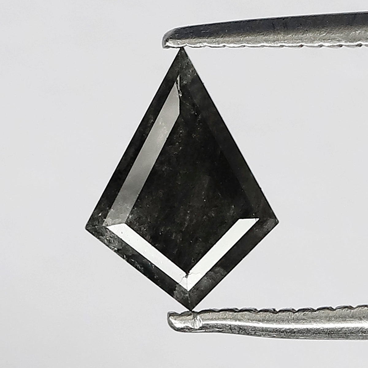 1.00 Carat Kite Cut Salt and Pepper Diamond | Natural Black Gray Diamond | Unique Ethical Loose Stone for Ring