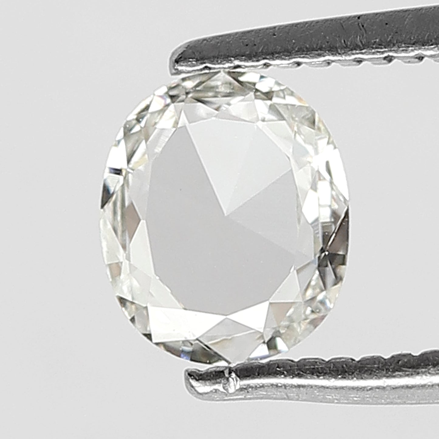 0.50 CT 6 mm Oval Rose Cut Diamond FG color VVS clarity loose natural diamond