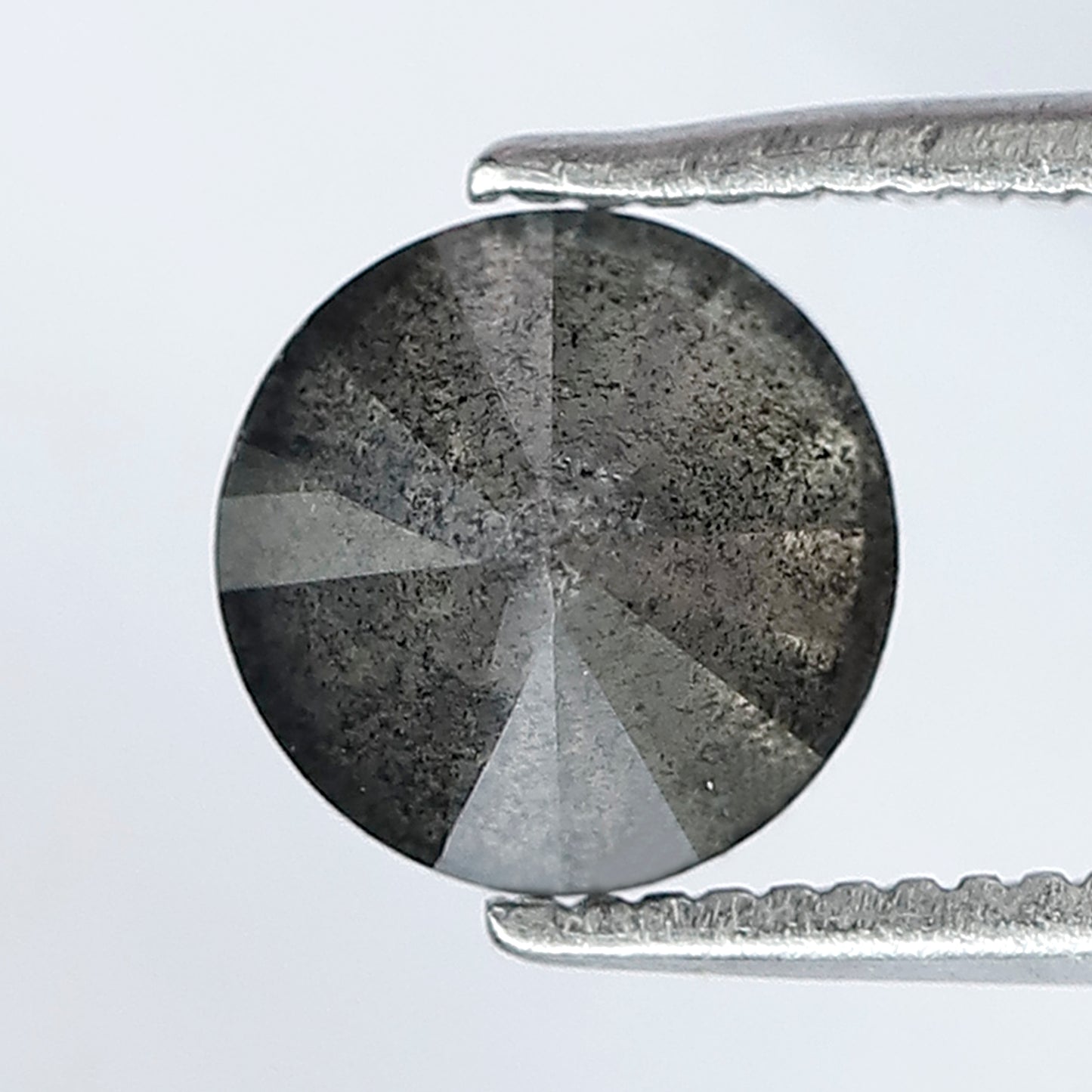 7 mm Natural Round Brilliant Cut Black Diamond 1.75 Carat Loose Diamond For Unique Engagement Ring