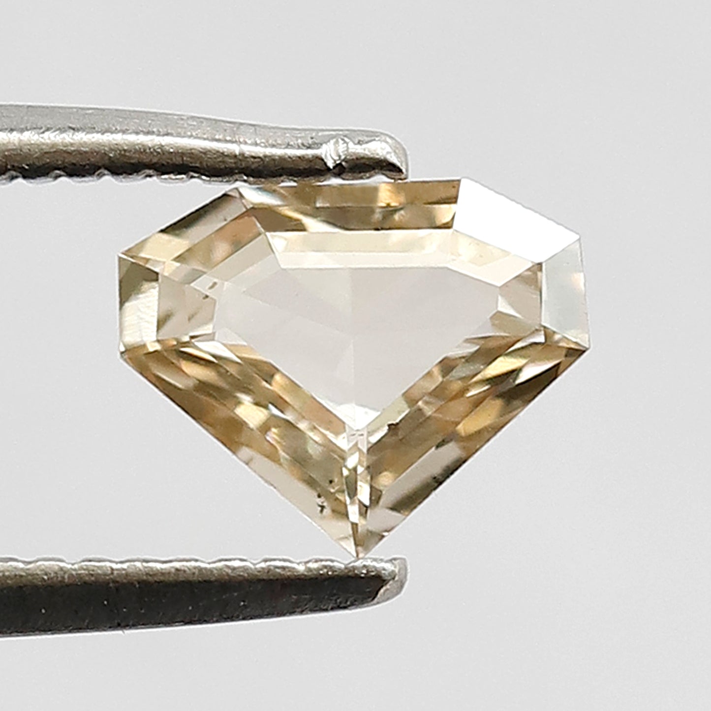 0.42 Ct Translucent Brown Rose Cut Diamond, Natural Diamond Shape Earth Mined Loose Diamond For Pendant