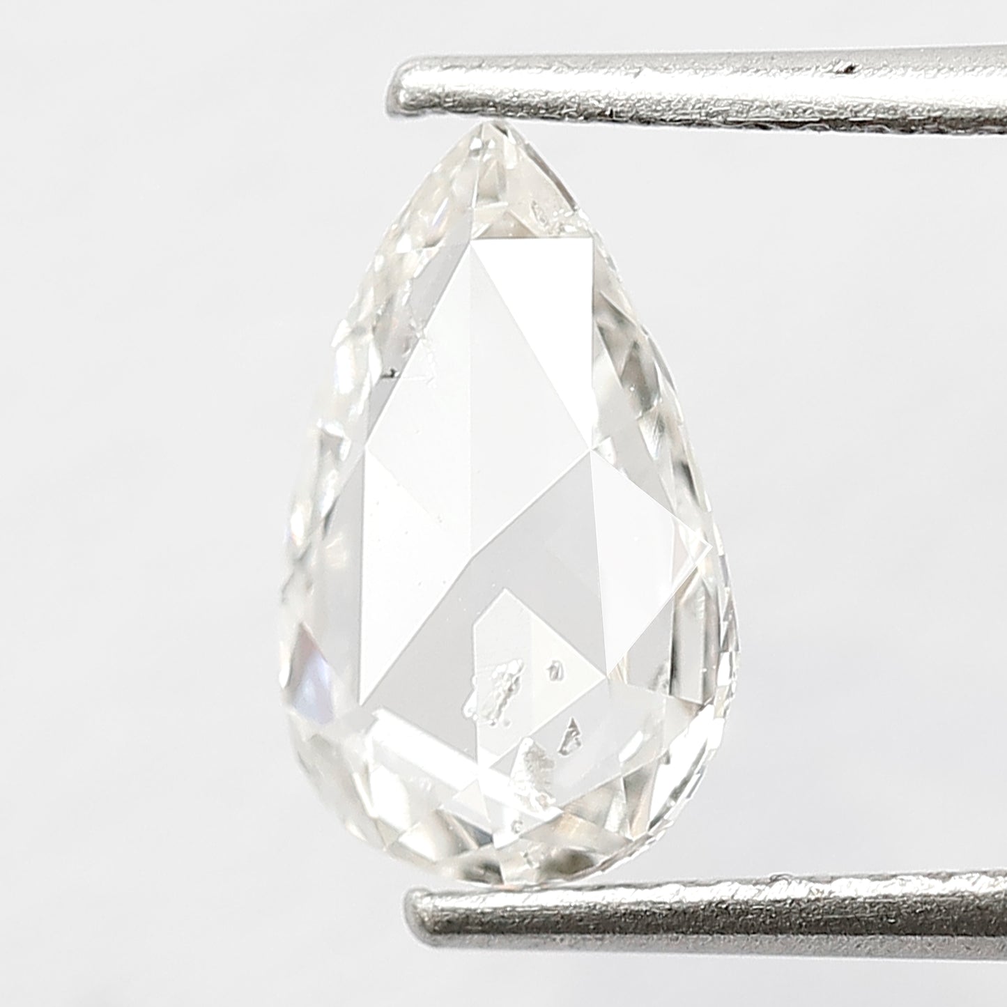 1 CT Pear Shape Diamond 10.2 x 6.5 x 1.8 MM Loose Natural GH Color Si Clarity Conflict Free Rose Cut Best Quality Diamond For Proposal Ring