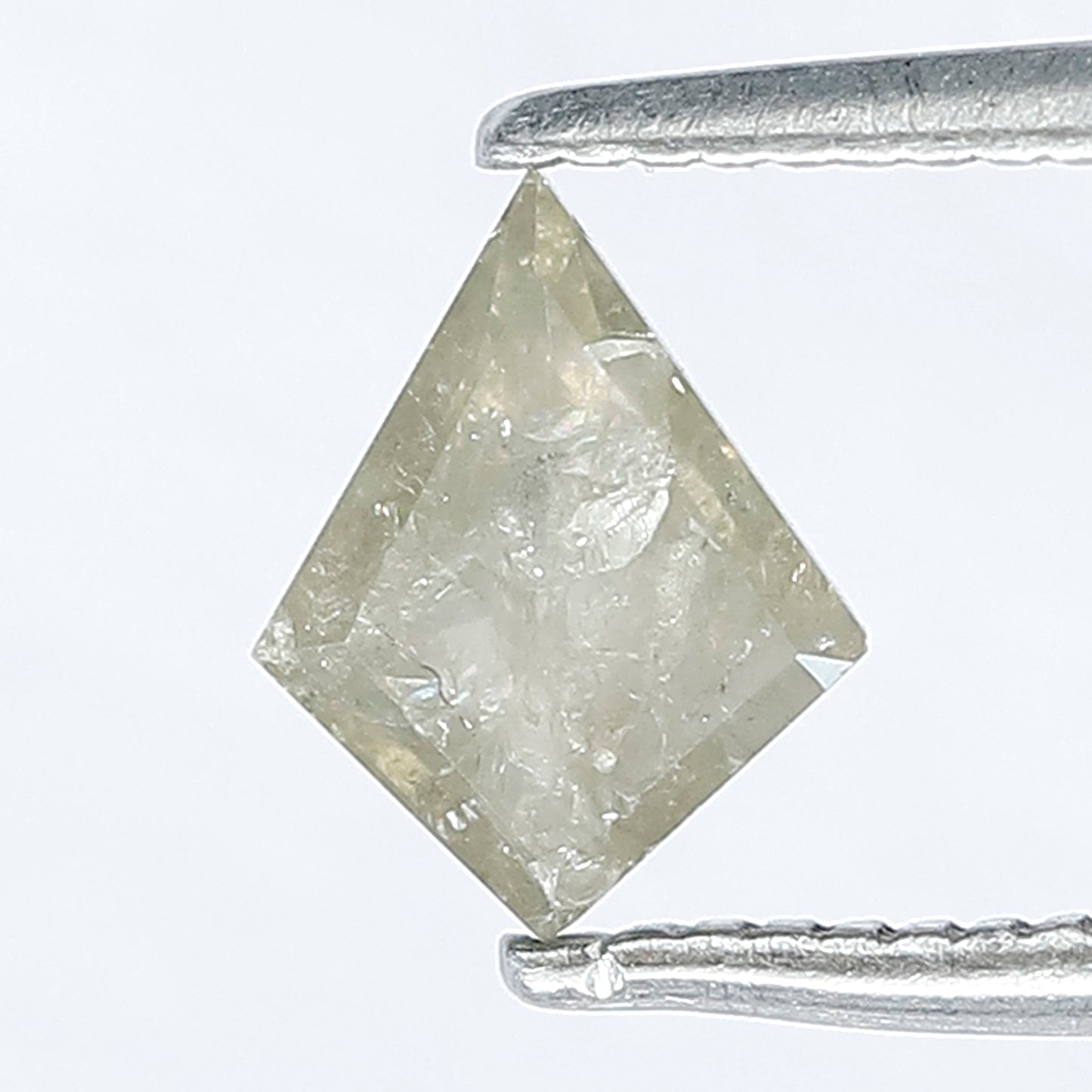 0.52 CT Light Yellow Color Kite Shape Salt and Pepper Loose Natural Diamond