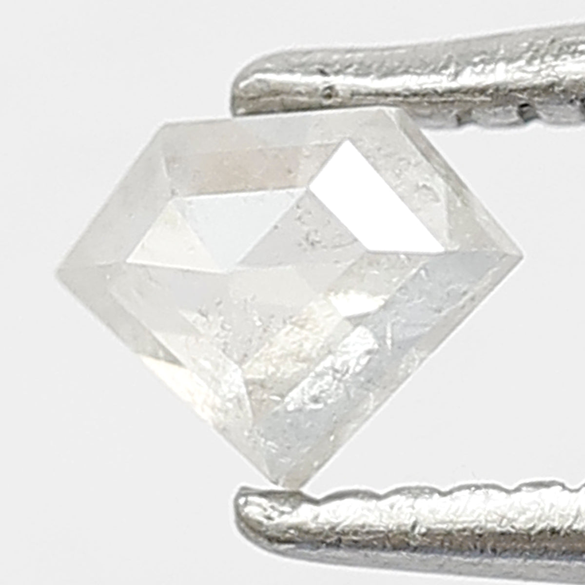 0.27 CT White Translucent Color Natural Earth Mined Diamond 3.7 MM Salt And Pepper Diamond For Custom Engagement Ring
