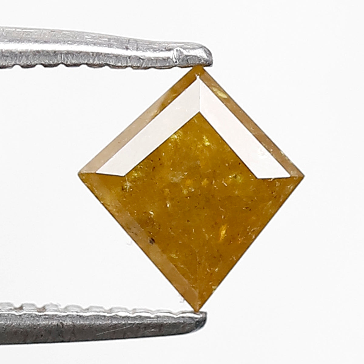 Natural Kite Shape Rustic Diamond, 0.90 CT Loose Yellowish Earth Mined Diamond For Pendant