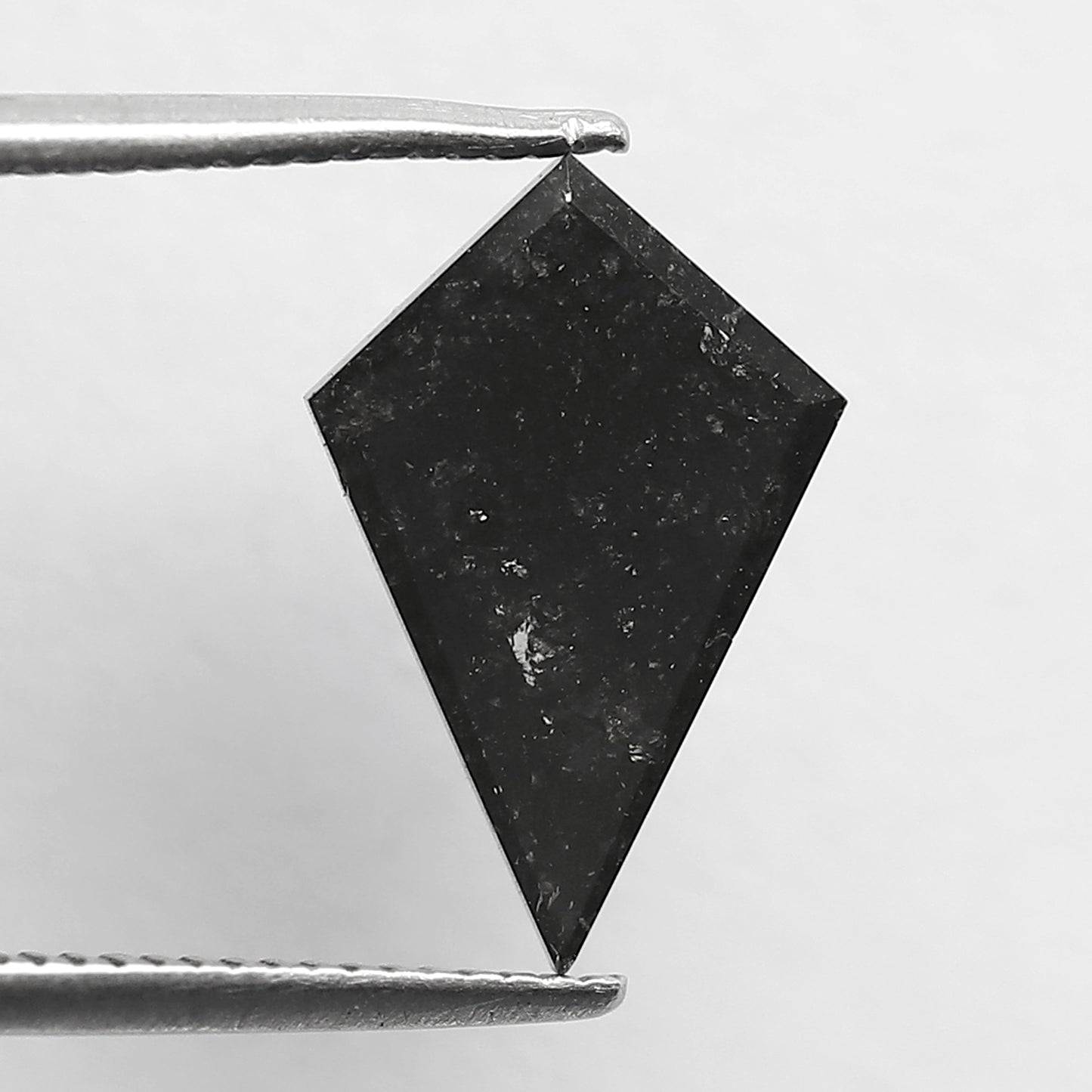 2.04 CT Kite Shape Salt and Pepper Diamond, Natural Gray Black Loose Earth Mined Diamond For Engagement Ring