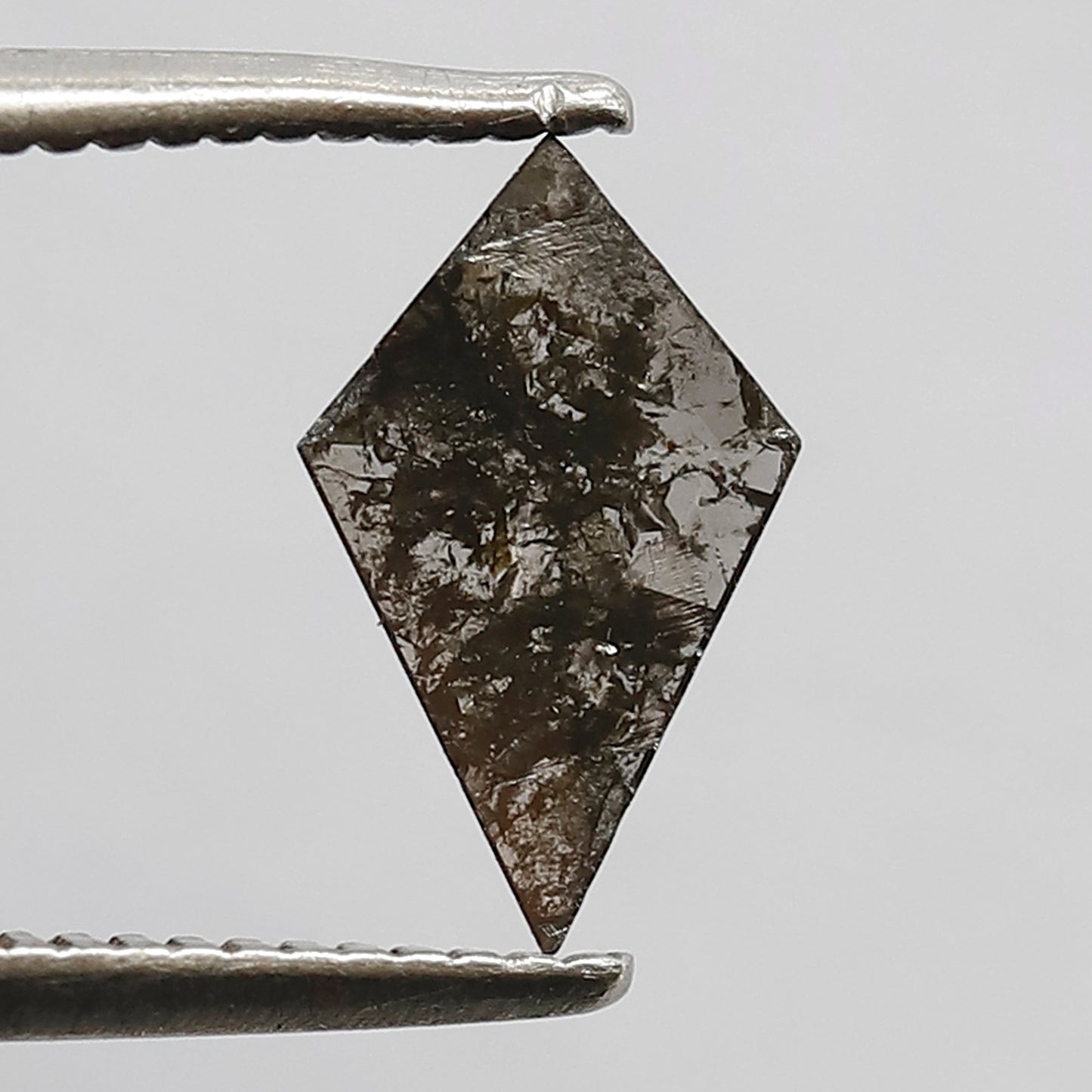 0.38 CT Kite Shape Conflict Free Natural Diamond, 9.20 mm Ethical Salt and Pepper Diamond For Birthday Gift