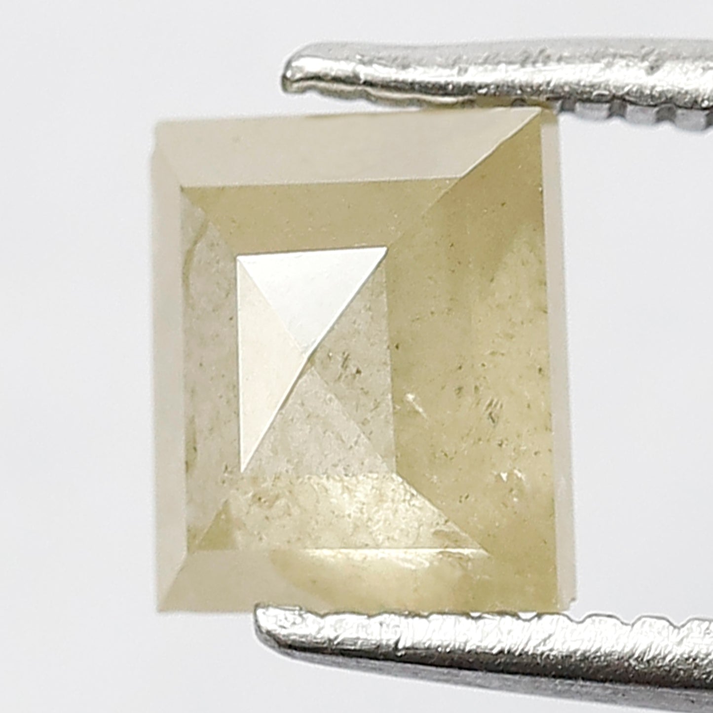 1.36 CT Antique Cut Modified Shape Salt and Pepper Loose Rustic Diamond Amazing Yellow Color ideal for making Antique Design Jewelry