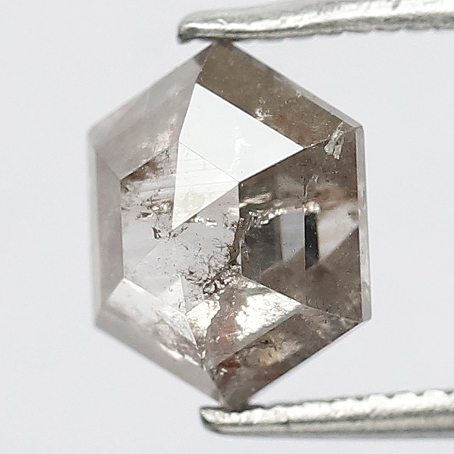 1.26 CT Light Toned Pink Translucent Loose Rustic Conflict Free Diamond ideal for making Bespoke Diamond Ring