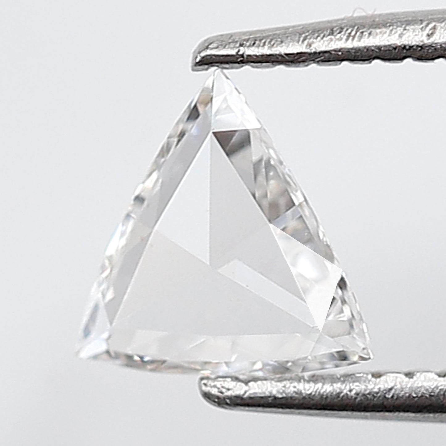 0.31 CT Triangle shape Natural Loose EF color VVS-VS clarity 6.10 mm Rose cut Diamond
