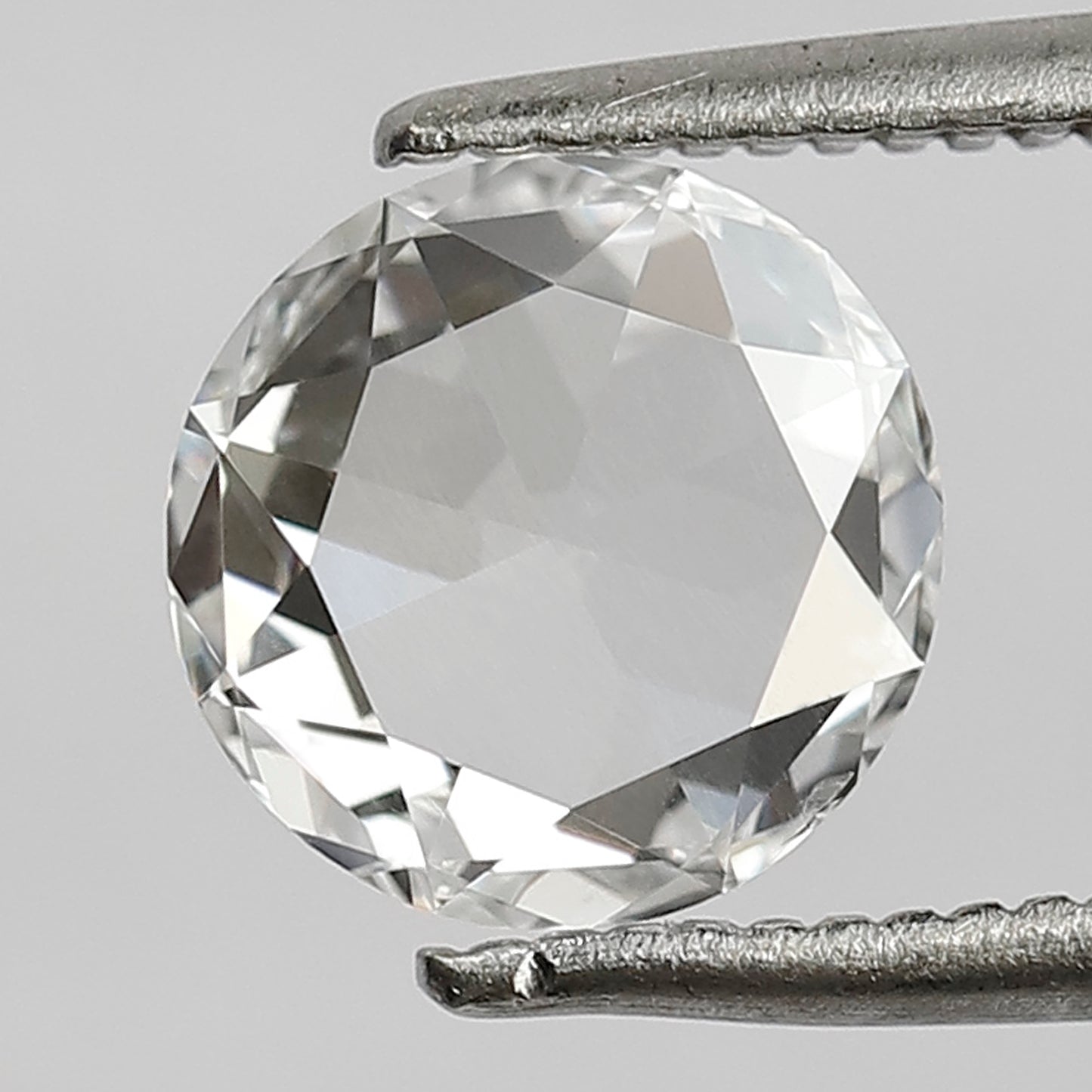 1.01 CT Beautiful D Color Transparent VS Clarity 7.3 mm Round Shape Natural Loose Rose Cut Diamond For Wedding Ring