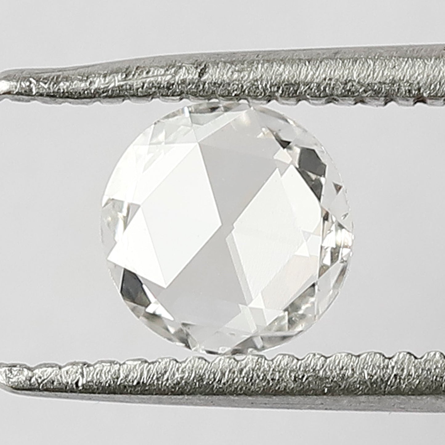 0.41 CT Stunning EF Color 5.5 mm VS Eye Clean Clarity Flat Back Polished Shining Rose Cut Diamond