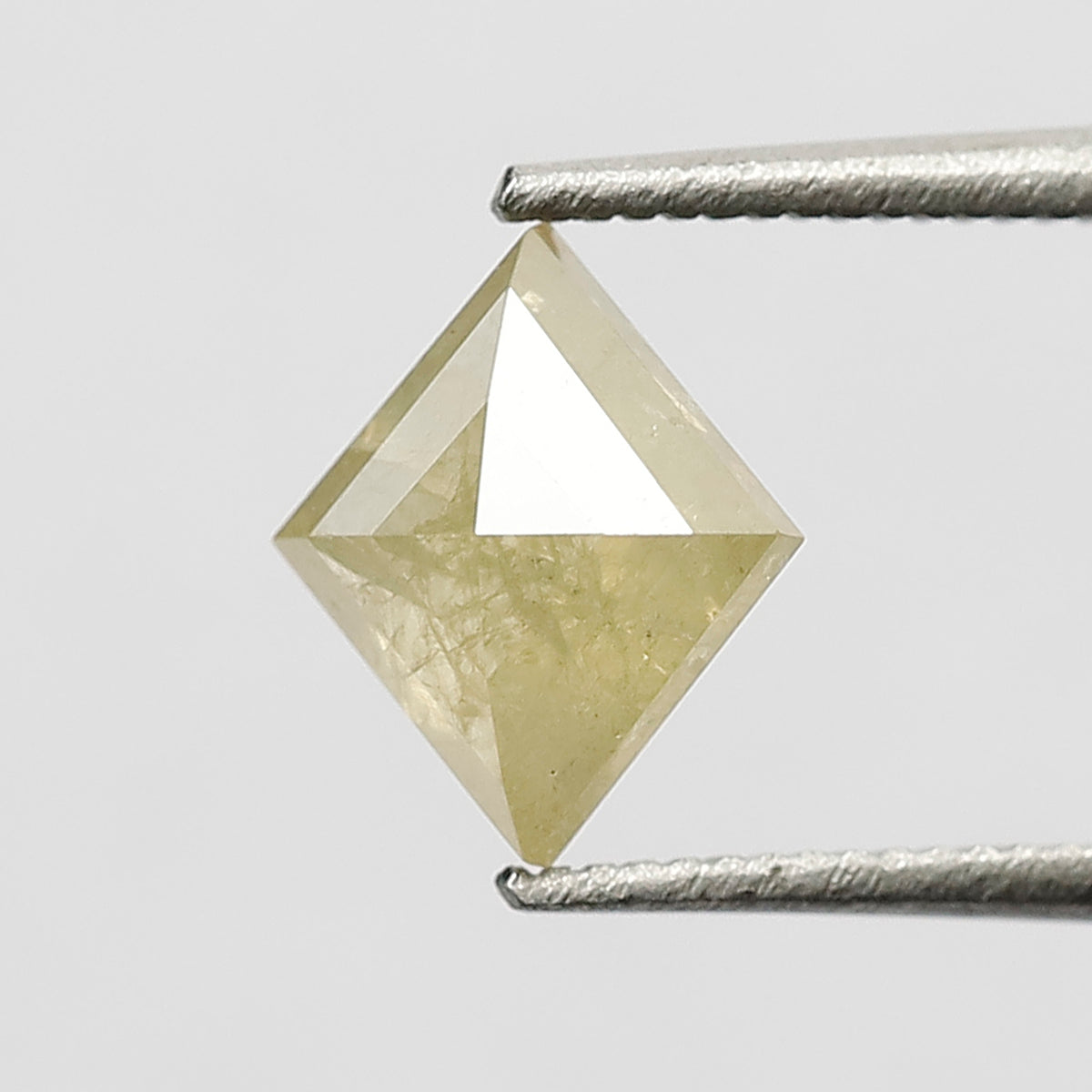 0.93 CT Kite Shape Loose Natural Diamond 7.50 MM Rustic Translucent Yellow Color Diamond For Jewelry