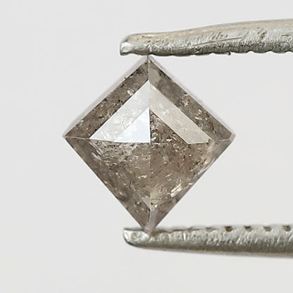 Kite shape 0.55 CT natural loose diamond 5.70 mm light brown color salt and pepper diamond for wedding band