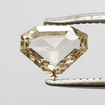 0.42 Ct Translucent Brown Rose Cut Diamond, Natural Diamond Shape Earth Mined Loose Diamond For Pendant