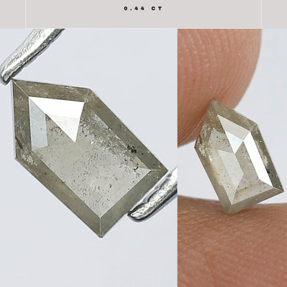 0.44 CT Bullet Shape Loose Natural Brownish Color Rustic Diamond