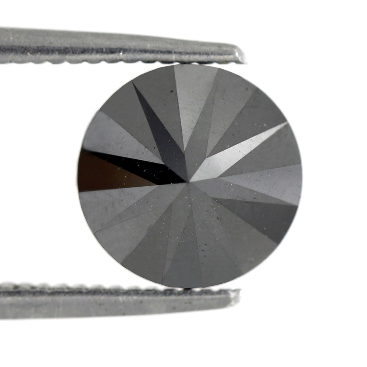 1.88 CT 7.9 MM Black Round Brilliant Cut Loose Best Quality Diamond Perfect For Gifting Ring