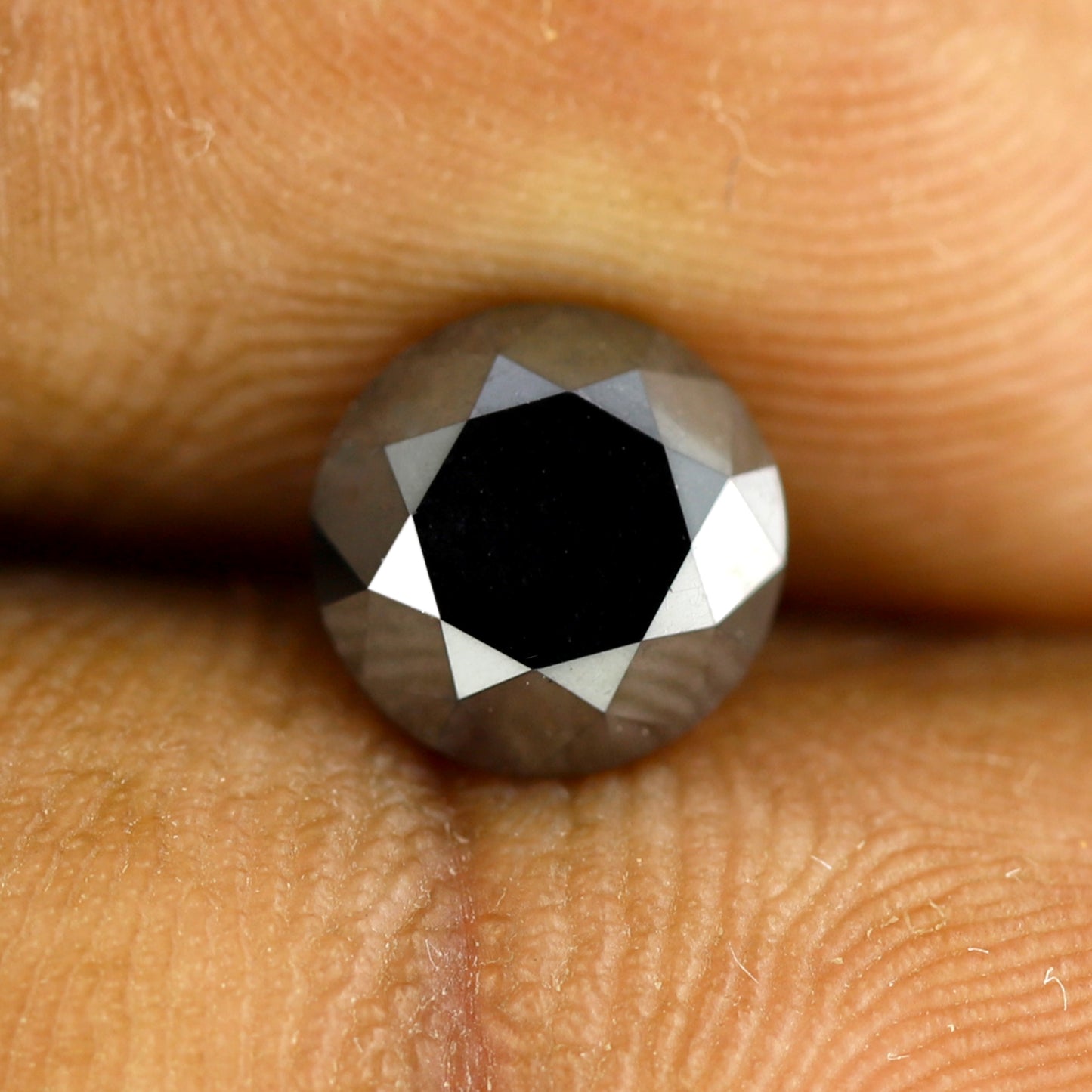1.63 CT Black Round Brilliant Cut Loose AAA Quality Diamond Ideal For Making Proposal Ring