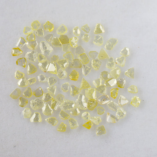 5.37 Ct 93 Pcs Yellow Polki Slice Diamonds | Natural Ethically Sourced Loose Diamonds For Jewelry