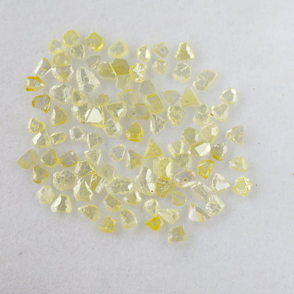 5.37 Ct 93 Pcs Yellow Polki Slice Diamonds | Natural Ethically Sourced Loose Diamonds For Jewelry