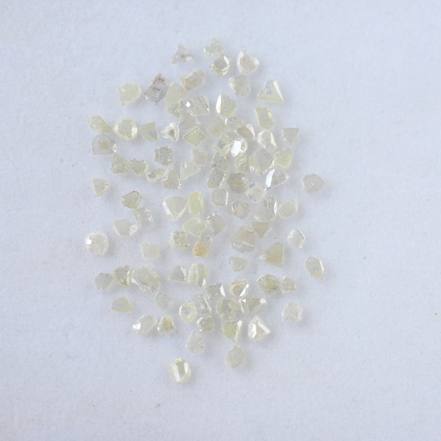 Gray Polki Slice 5.74 Ct Loose Diamonds | 3–5 mm Natural Salt & Pepper Diamond Lot For Wedding Jewelry