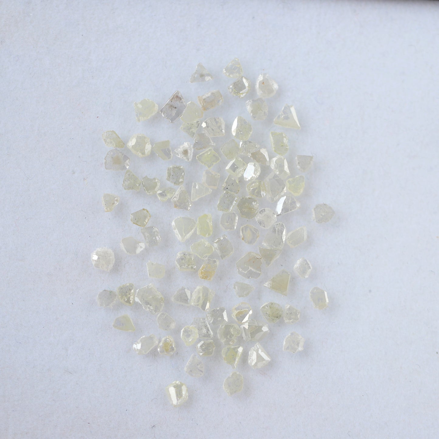 Gray Polki Slice 5.74 Ct Loose Diamonds | 3–5 mm Natural Salt & Pepper Diamond Lot For Wedding Jewelry