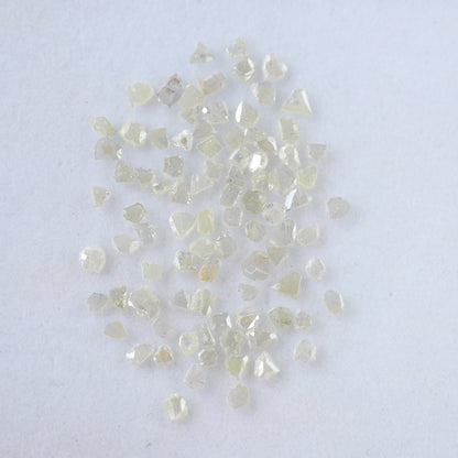 Gray Polki Slice 5.74 Ct Loose Diamonds | 3–5 mm Natural Salt & Pepper Diamond Lot For Wedding Jewelry