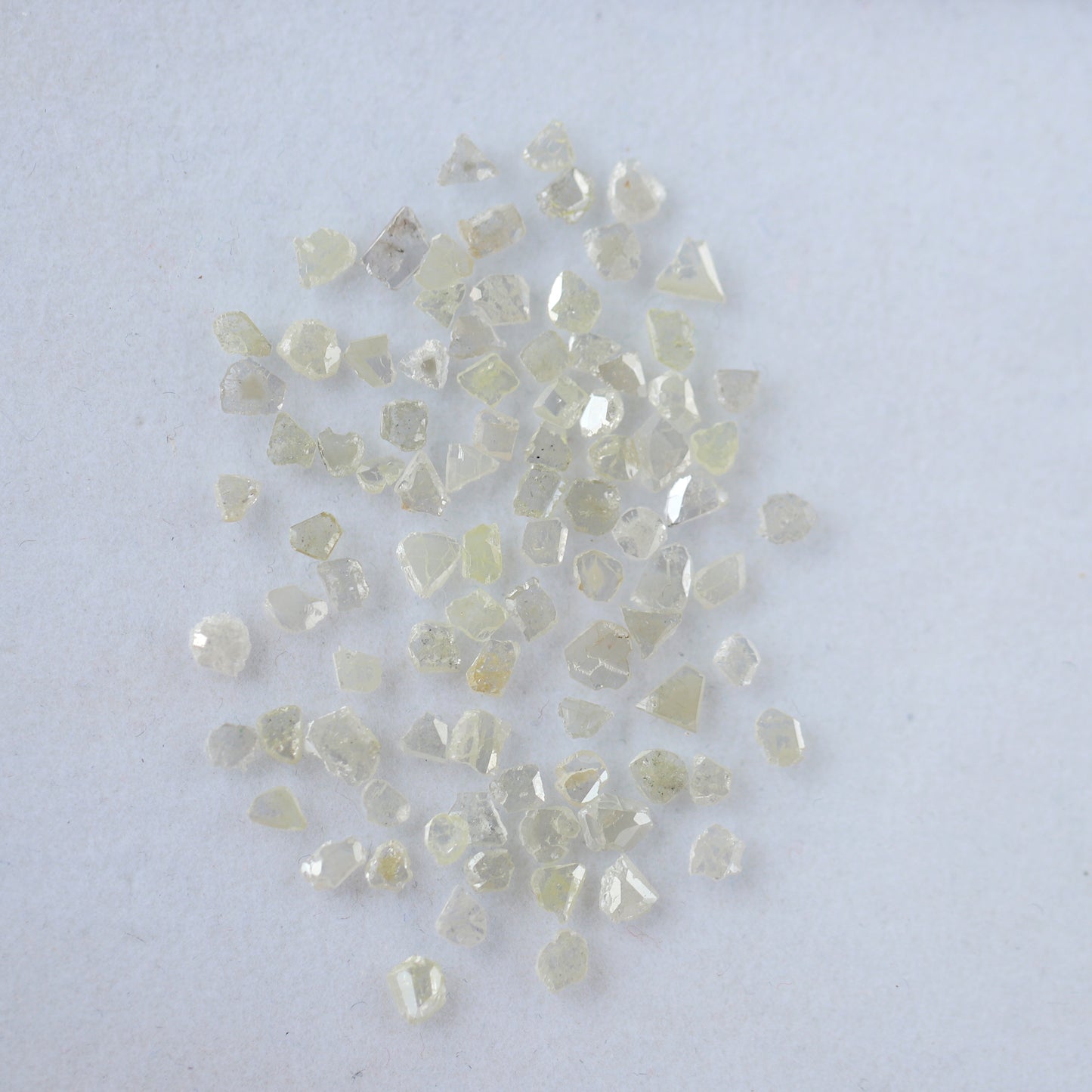 Gray Polki Slice 5.74 Ct Loose Diamonds | 3–5 mm Natural Salt & Pepper Diamond Lot For Wedding Jewelry