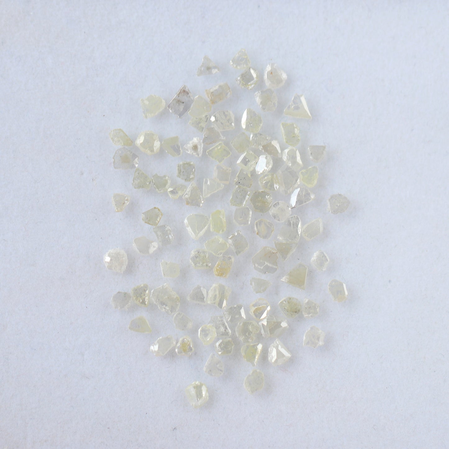 Gray Polki Slice 5.74 Ct Loose Diamonds | 3–5 mm Natural Salt & Pepper Diamond Lot For Wedding Jewelry