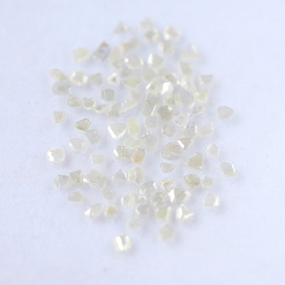 Gray Polki Slice 5.74 Ct Loose Diamonds | 3–5 mm Natural Salt & Pepper Diamond Lot For Wedding Jewelry
