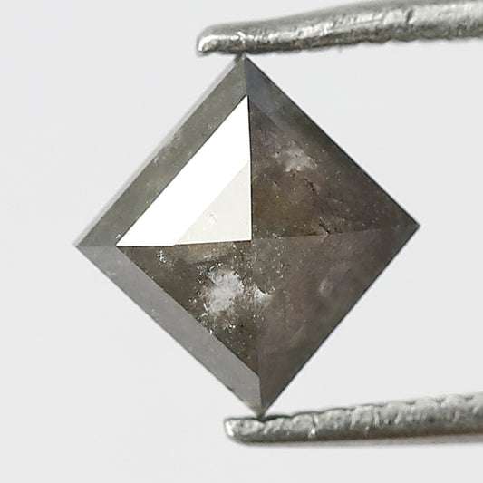 1.17 CT Kite Shape Diamond , Natural Grey Black Color Diamond , Natural Loose Diamond , Salt and Pepper Diamond , Natural Diamond