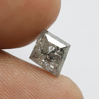 1.26 CT Kite Shape Diamond,Natural Grey Black Color Diamond,Loose Natural Diamond,Salt and Pepper Diamond,Natural Diamond,Engagement Ring