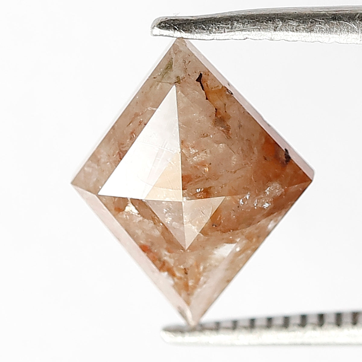 2.00 CT Kite Shape Rustic Diamond, Natural Reddish Loose Conflict Free Diamond For Kite Diamond Ring