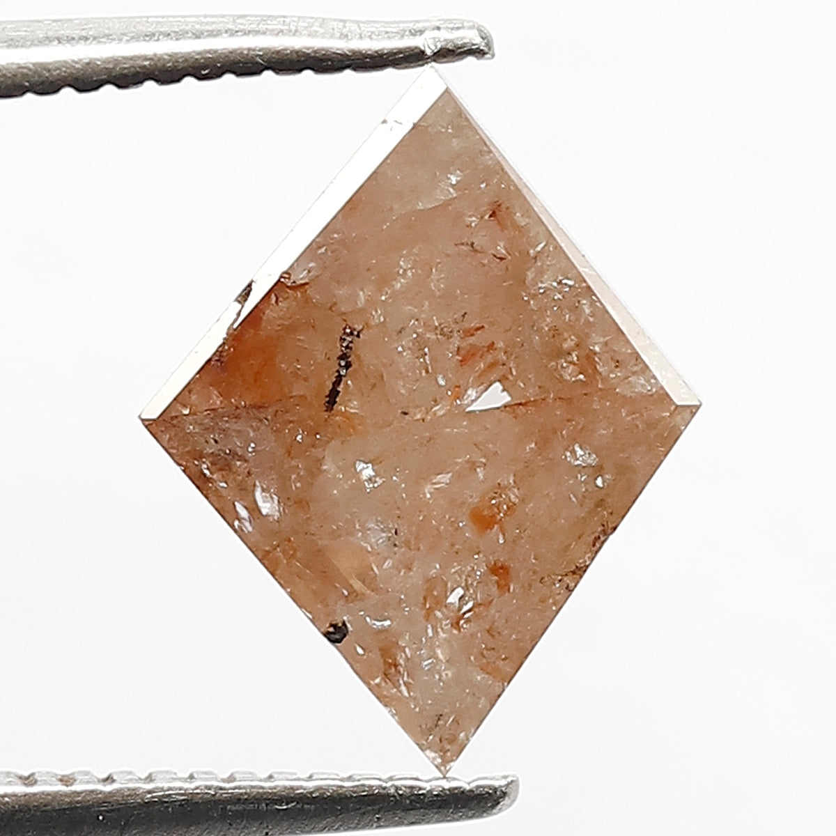 2.00 CT Kite Shape Rustic Diamond, Natural Reddish Loose Conflict Free Diamond For Kite Diamond Ring