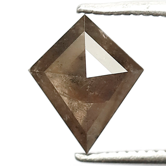 1.55 Ct Kite Shape Rustic Diamond | Natural Brownish Red Loose Diamond for Pendant