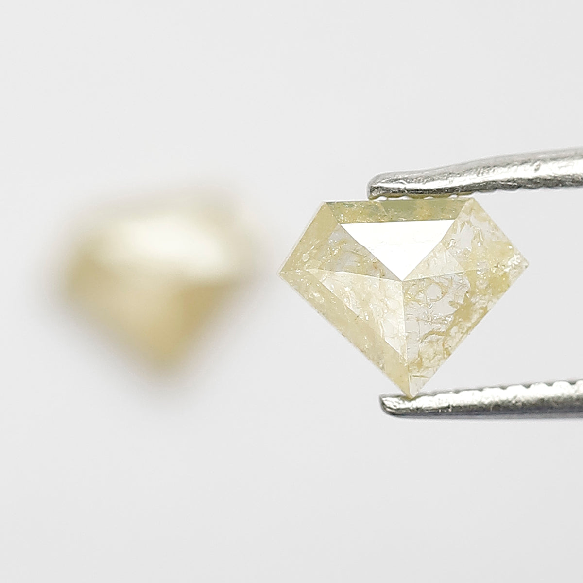 0.85 Ct Pentagon Diamond Pair | Natural Yellowish Rustic Conflict Free Loose Diamonds