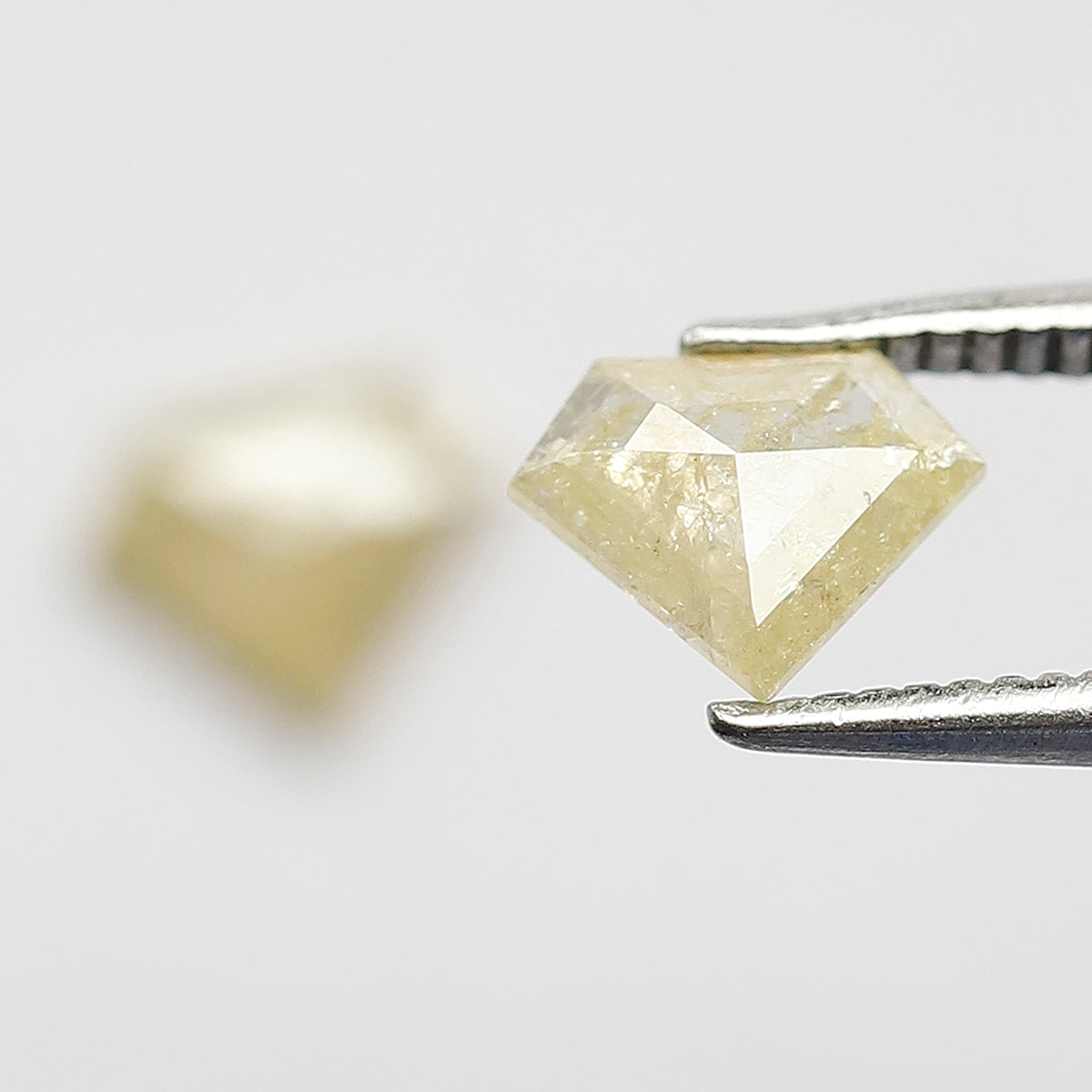 0.85 Ct Pentagon Diamond Pair | Natural Yellowish Rustic Conflict Free Loose Diamonds