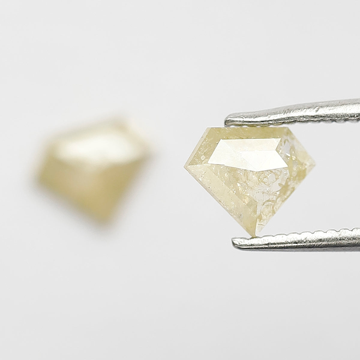 0.85 Ct Pentagon Diamond Pair | Natural Yellowish Rustic Conflict Free Loose Diamonds