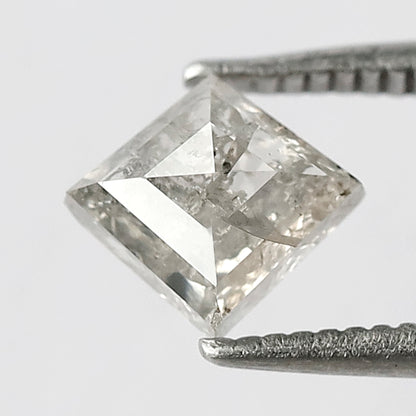 1.03 CT Kite Shape Luminous Grey Salt and Pepper Loose Diamond Fancy Cut Suitable for Silver or Platinum Ornaments