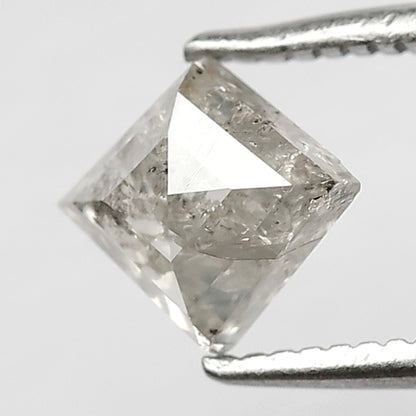 1.03 CT Kite Shape Luminous Grey Salt and Pepper Loose Diamond Fancy Cut Suitable for Silver or Platinum Ornaments