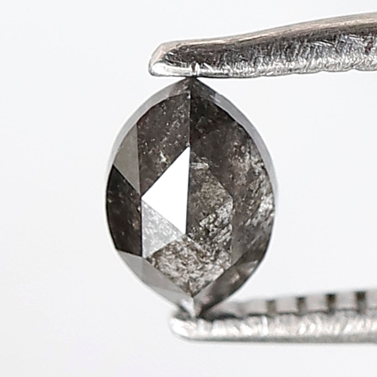 0.40 CT 5.50 MM Marquise Shape Salt and Pepper Diamond Natural Loose Gray Black Color Diamond