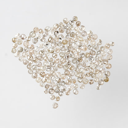 Natural 5.02 Ct Light Brown Rose Cut Diamonds | 181 Pcs 1.50–2.00 mm Loose Diamond Lot For Wedding Jewelry