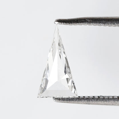 0.46 Ct 9.80 MM Elongated Triangle Shape Natural Loose Diamond Triangle Cut FG Color Vs Si Clarity Diamond