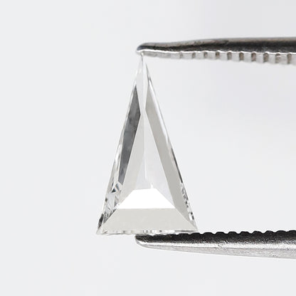 0.46 Ct 9.80 MM Elongated Triangle Shape Natural Loose Diamond Triangle Cut FG Color Vs Si Clarity Diamond